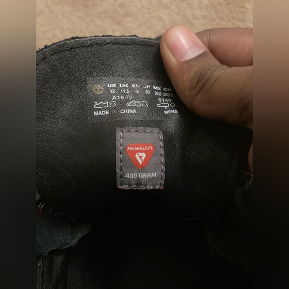 Men’s Timberland boot size 12.! “Blue Suede”. Worn once.! - Picture 7 of 8